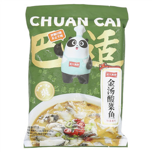 龙大美食金汤酸菜鱼