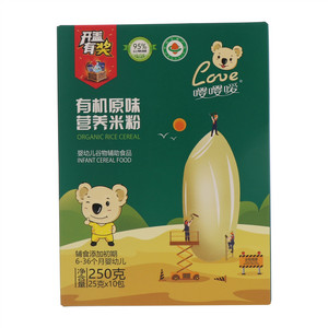 嘤嘤嗳有机原味营养米粉