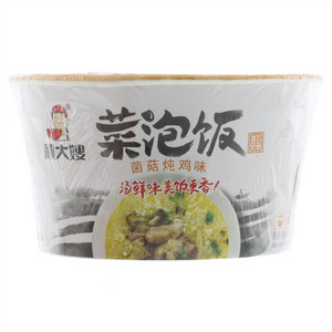 顾大嫂菌菇炖鸡味蔡泡饭