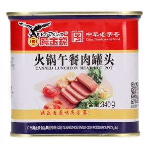 鹰金钱火锅午餐肉罐头