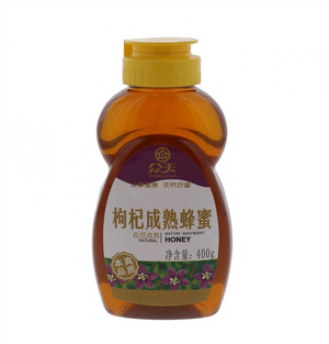 众天枸杞成熟蜂蜜400g