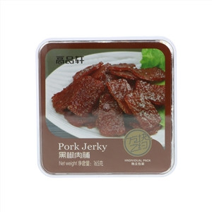 高品轩黑椒猪肉脯165克