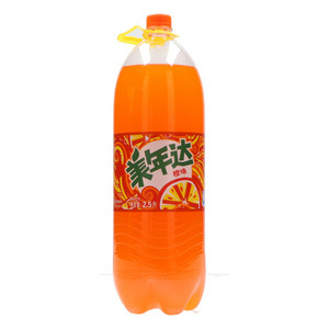 美年达橙味果味型汽水