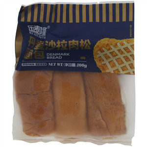 乐麦隆丹麦沙拉肉松面包