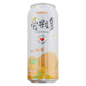 依仑牌爱粒多金桔果粒果汁饮料