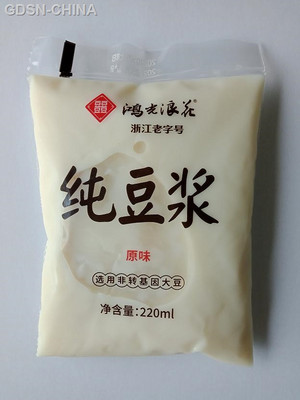 鸿光浪花原味纯豆浆