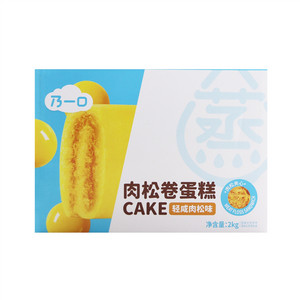 乃一口肉松卷蛋糕（轻咸肉松味）