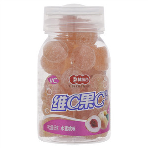 林振合水蜜桃味维C果C软糖