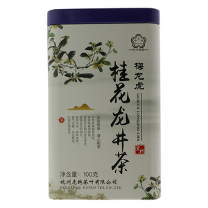100克特级听装桂花龙井茶