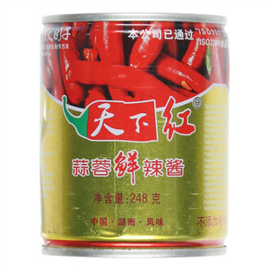 天下红蒜蓉鲜辣酱