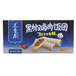 乐肴居黑椒卤肉饭团