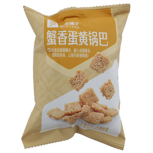 良品铺子蟹香蛋黄锅巴