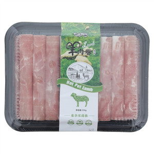 巧林牧场350g羊肉卷（盒）