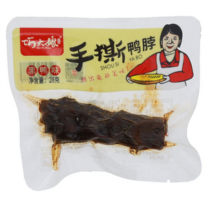 巧大娘手撕鸭脖（黑鸭味）