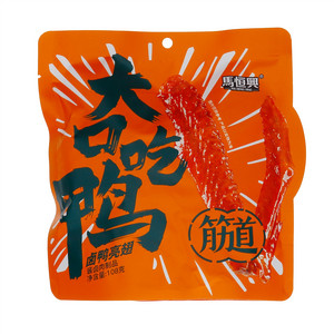 马恒兴香辣味卤鸭亮翅