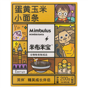 英伴米布米宝蛋黄玉米小面粉