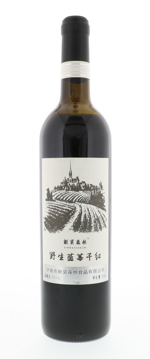 野生蓝莓干红730ml