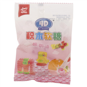 AMOS阿麦斯4D酸奶味积木软糖