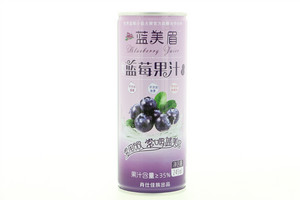 蓝美眉蓝莓汁饮料
