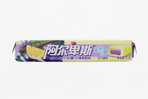 阿尔卑斯充气糖果柠檬葡萄味