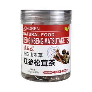 真农人红参松茸茶