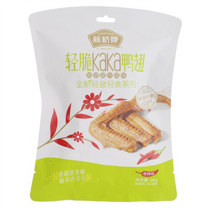 藤桥牌全新轻盐轻食系列香辣味轻脆kaka鸭翅