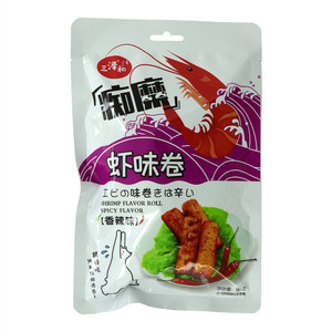香辣味虾味卷