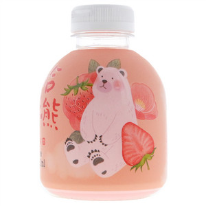 哈尼熊草莓味果味饮料