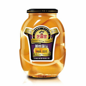 芝麻官黄桃罐头