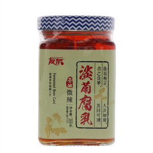 友泉微辣淡菊腐乳