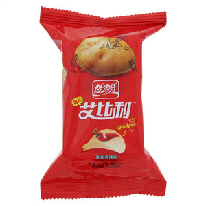 盼盼艾比利激情·香辣味薯片（膨化食品）