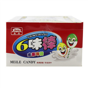 6味棒（水果味糖）