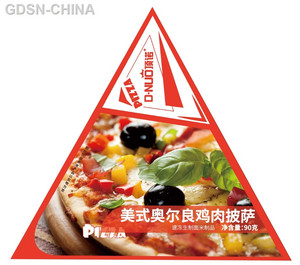 顶诺美式奥尔良鸡肉披萨