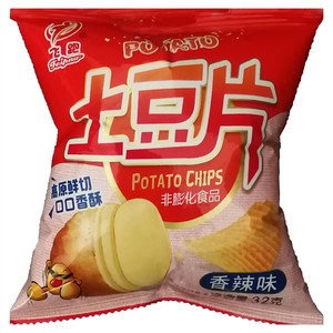 飞跑香辣味土豆片