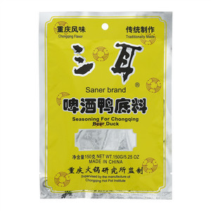三耳啤酒鸭底料