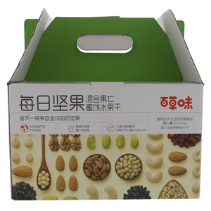 【百草味】每日坚果 混合果仁蜜饯水果干 750g（活力装）