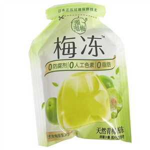 散称天然青梅 蒟蒻果冻