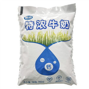 帽山特浓牛奶