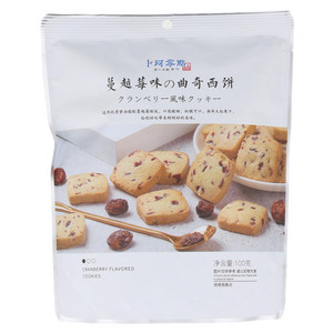 卜珂零点蔓越莓味曲奇西饼