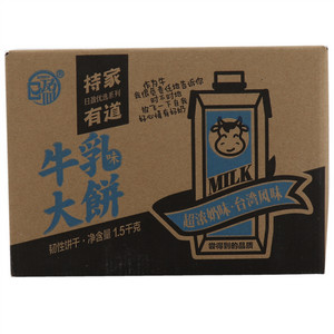 日盈牛乳味大饼（韧性饼干）