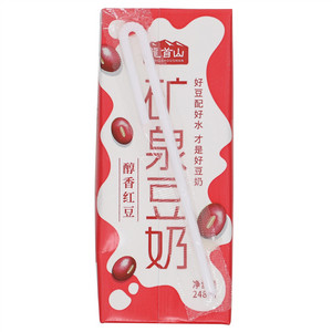 龙首山醇香红豆矿泉豆奶