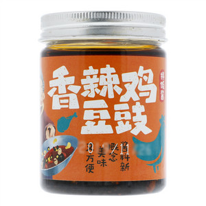 五间坊香辣鸡豆豉（拌饭酱）
