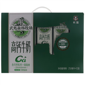 长富武夷森林牧场高钙牛奶