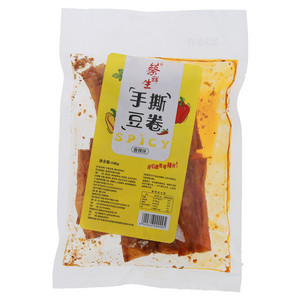 蔡鲜生香辣味手撕豆卷（膨化豆制品）