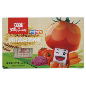 方广猪肝蔬菜营养面