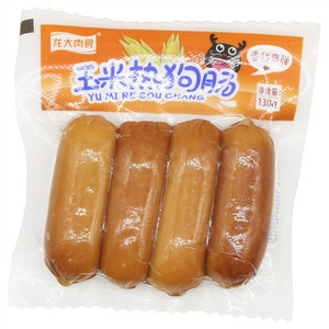 龙大肉食玉米热狗肠