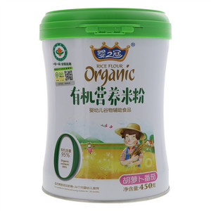婴之冠胡萝卜番茄有机营养米粉
