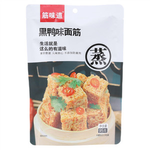 筋味道黑鸭味面筋