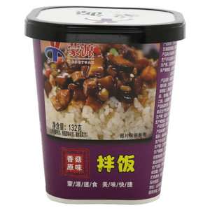 蒙源香菇原味拌饭