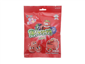 黑妞果汁软糖（草莓味）混合胶型凝胶糖果